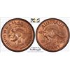 1943(m) Australian Penny - PCGS MS 63RB