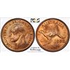 1952(m) Australian Penny - PCGS MS 64RD