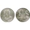 1925 Australian Threepence - PCGS MS 64