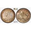 Image 1 : 1917-M Australian Sixpence - PCGS MS 64+