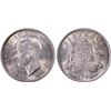 Image 1 : 1946(m) Australian Sixpence - PCGS MS 64