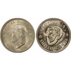 1938(m) Australian Shilling - PCGS MS 65