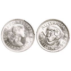 1962(m) Australian Shilling - PCGS MS 66