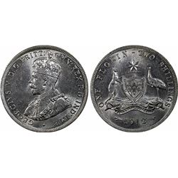 1912 Australian Florin - PCGS MS 62