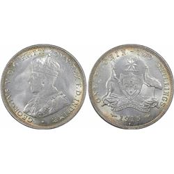 1915-H Australian Florin - PCGS MS 64