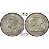 1934-35 Australian Centenary Florin - PCGS MS 67