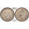 Image 1 : 1945(m) Australian Florin - PCGS MS 65+