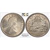Image 1 : 1953(m) Australian Florin - PCGS MS 65