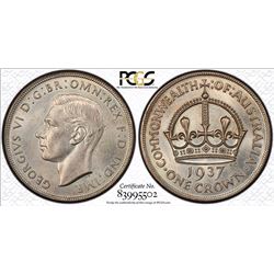 1937 Australian Crown - PCGS MS 62