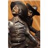 Image 5 : Wounded Bunkie Western Cowboy Bronze Sculpture on Marble Base Figurine
