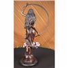 Image 4 : Juleus Metal Arch Entertainer Bronze Sculpture on Marble Base Figurine