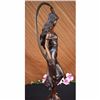 Image 5 : Juleus Metal Arch Entertainer Bronze Sculpture on Marble Base Figurine
