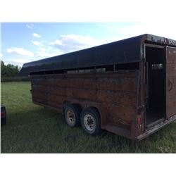 Duncan Gooseneck Cattle Trailer