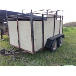 Bumper Cattle Trailer