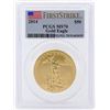 Image 1 : 2014 $50 American Gold Eagle Coin PCGS MS70