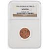 Image 1 : 1995 Double Die OBV Lincoln Cent Coin NGC MS67RD