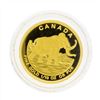 Image 2 : 2014 $5 Canada 1/10 oz Woolly Mammoth Gold Coin