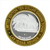 Image 1 : .999 Silver Palms A Maloof Casino Resort $10 Casino Gaming Token Limited Edition