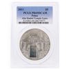 Image 1 : 2011 $5 Republic of Palau Silver Coin PCGS PR69DCAM