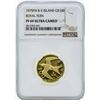 Image 1 : 1975FM British Virgin Islands $100 Royal Tern Gold Coin NGC PF69 Ultra Cameo