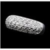 Image 2 : 14KT White Gold Ladies 1.00ctw Diamond Ring