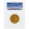 Image 1 : 1893 $10 Liberty Head Eagle Gold Coin PCGS MS63