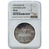 Image 1 : 1974 Malta 4 Pounds Cottonera Gate Silver Coin NGC MS66