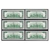 Image 2 : (6) Consecutive 1950A $100 Federal Reserve Notes Richmond