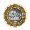Image 1 : .999 Silver Grand Casino $10 Casino Gaming Token Limited Edition