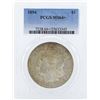 Image 1 : 1894 $1 Morgan Silver Dollar Coin PCGS MS64+