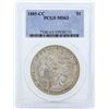 Image 1 : 1885-CC $1 Morgan Silver Dollar Coin PCGS MS63