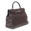 Image 2 : Authentic Hermes Kelly Bag 35cm Chocolate PHW