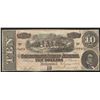 Image 1 : 1864 $10 The Confederate States of America Note