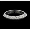 Image 2 : 14KT White Gold 1.44ctw Diamond Eternity Ring