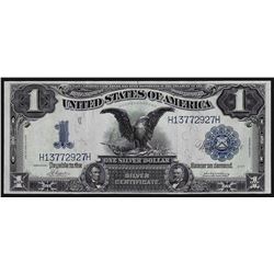 1899 $1 Black Eagle Silver Certificate Note