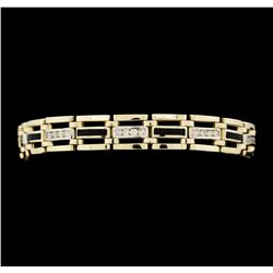 14KT Yellow Gold 2.25ctw Diamond Bracelet