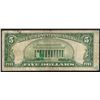 Image 2 : 1934A $5 North Africa Silver Certificate WWII Emergency Note