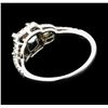Image 3 : 14KT White Gold 1.65ctw Diamond Ring
