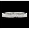 Image 2 : 18KT White Gold 10.50ctw Diamond Bracelet