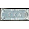 Image 2 : 1864 $10 The Confederate States of America Note