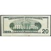 Image 2 : 1996 $20 Federal Reserve Note ERROR Gutter Fold