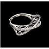 Image 2 : 14KT White Gold 0.62ctw Diamond Ring