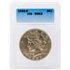 Image 1 : 1935-S $1 Peace Silver Dollar Coin ICG MS63