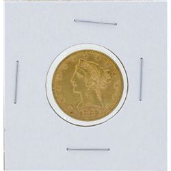 1880 $5 Liberty Head Half Eagle Gold Coin