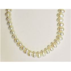 #2-STERLING SILVER FRESHWATER PEARL (16" INCH)