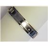 Image 1 : #3-STAINLESS STEEL DIAMOND (0.03CT) BRACELET