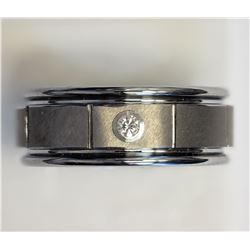 #4-TRITON TUNGSTEN DIAMOND (0.03CT) RING