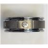 Image 1 : #4-TRITON TUNGSTEN DIAMOND (0.03CT) RING