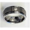 Image 2 : #4-TRITON TUNGSTEN DIAMOND (0.03CT) RING