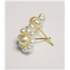 Image 2 : #14-14KT YELLOW GOLD FRESHWATER PEARLS
